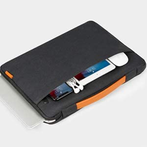 Lenovo Funda para portátil de yoga de 14 pulgadas, compatible con MacBook  Air/Pro, funda delgada y ecológica ligera con bolsillo para accesorios y